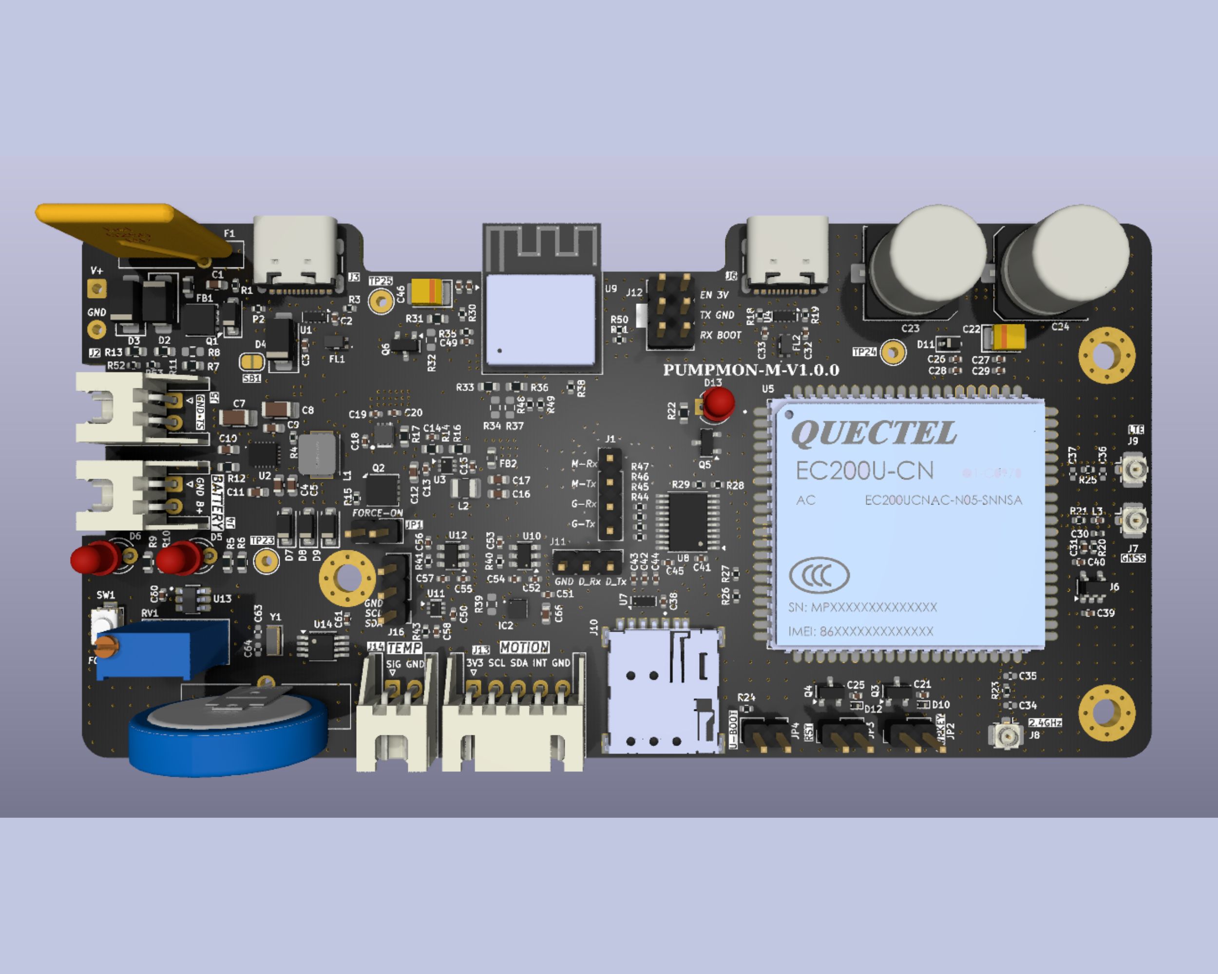 4G - BLE sensor Node