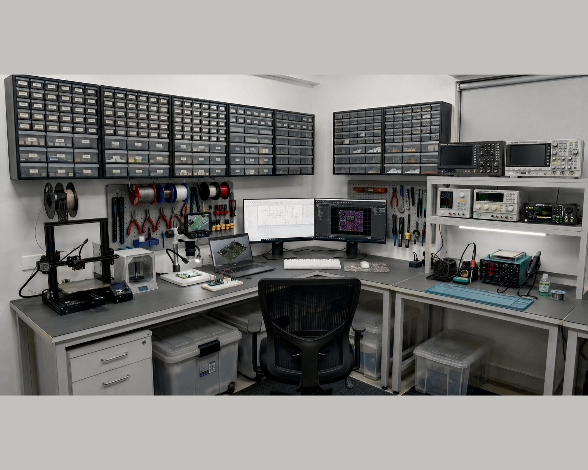 Electronics Lab and Workstation