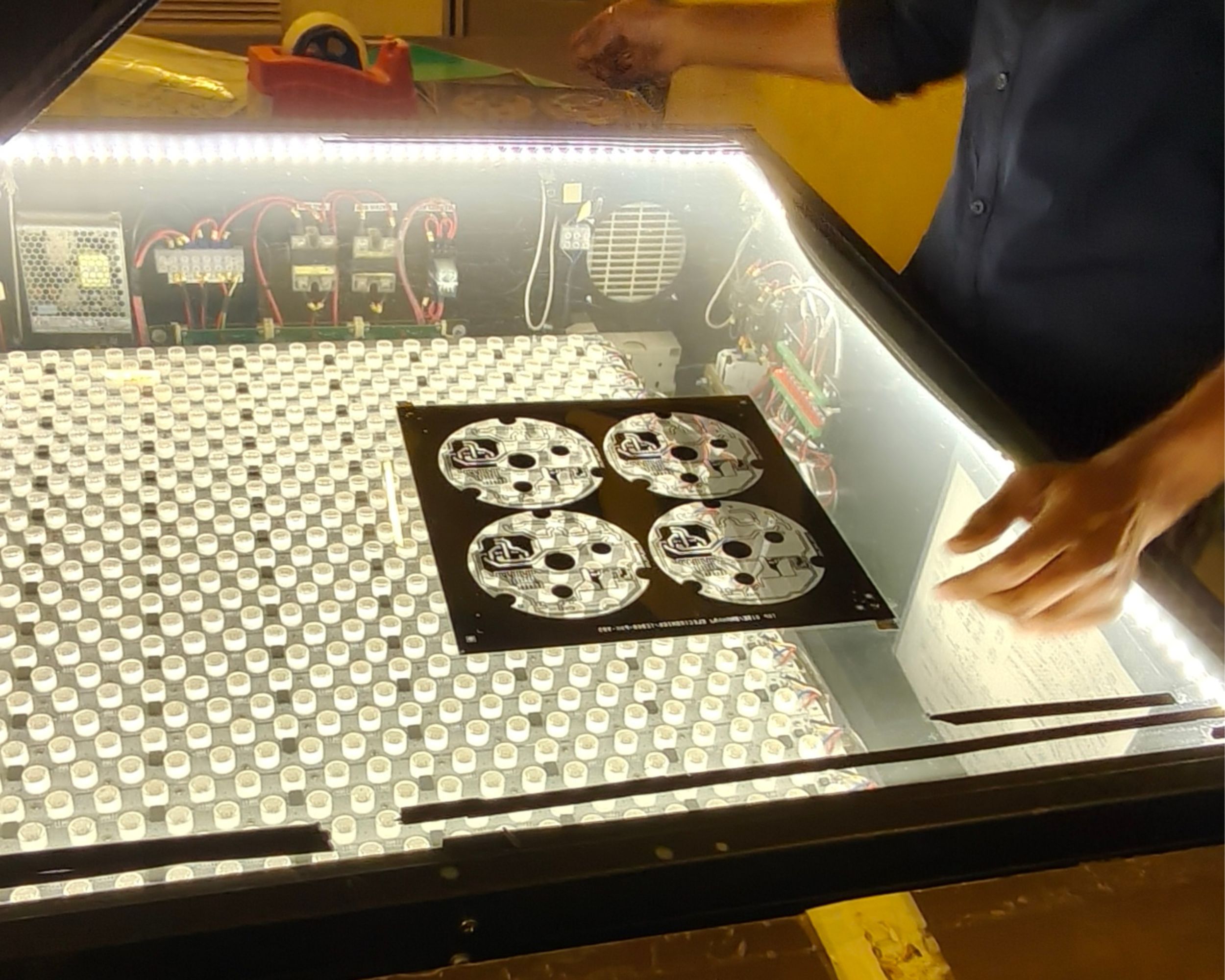 PCB Copper mask Layer uv Curing