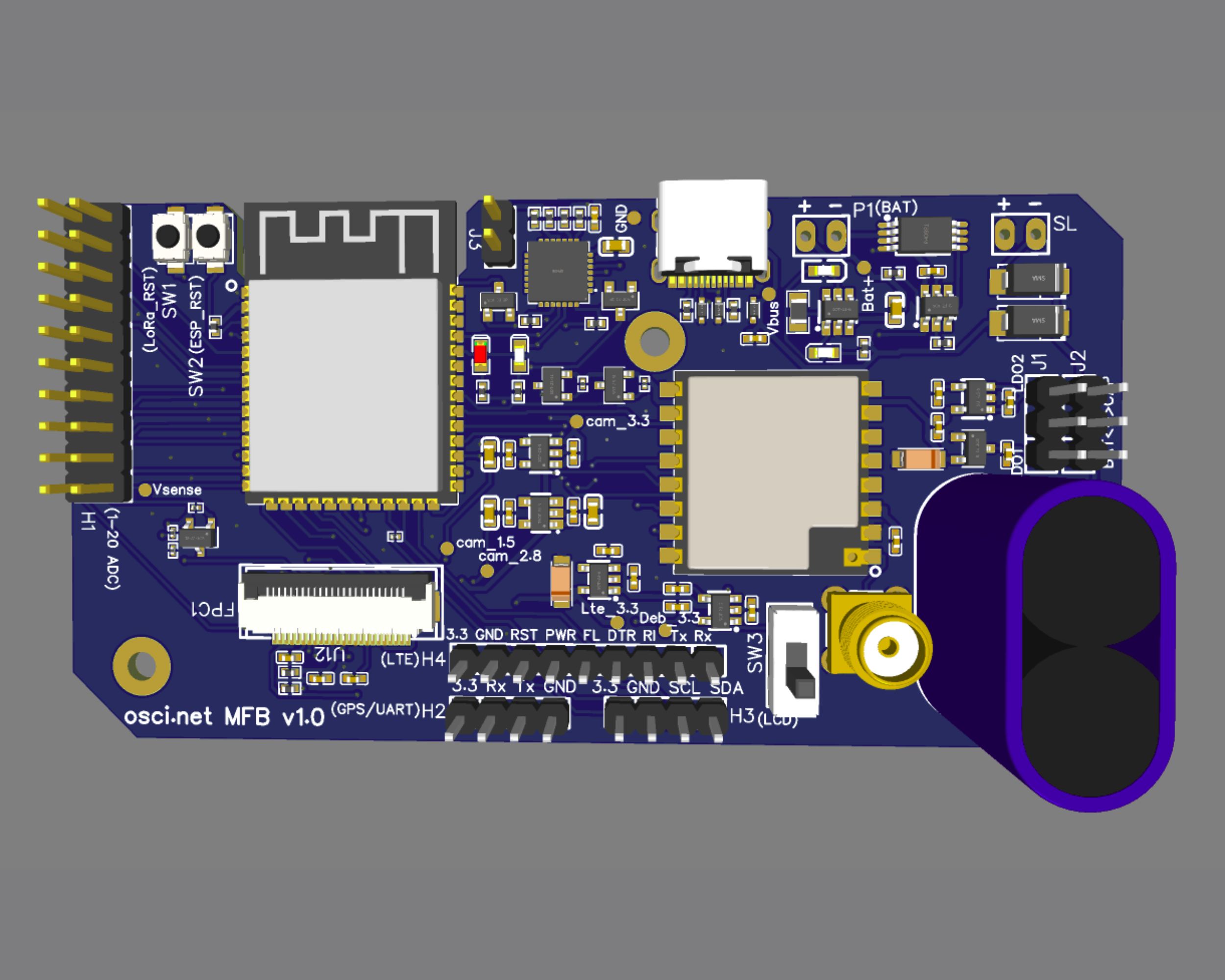 Super-CAP Sensor Node